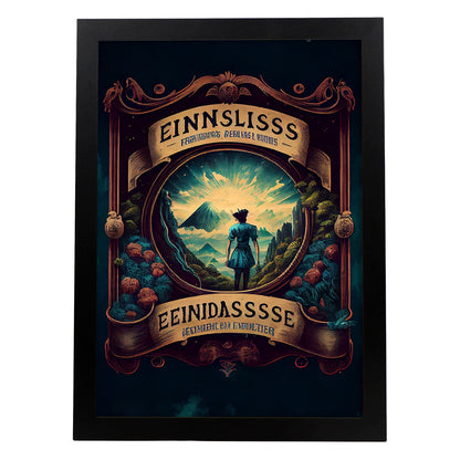 Nacnic hay infinitas posibilidades vintage extrañas 180. estampados de arte estético de pared para el diseño de dormitorio o sala de estar.-Artwork-Nacnic-A4-Sin marco-Nacnic Estudio SL