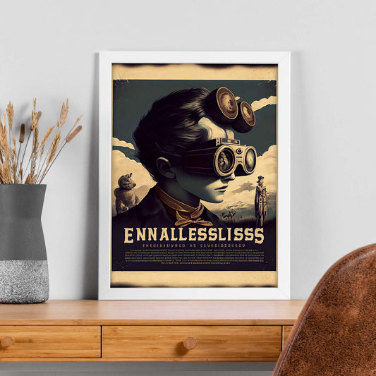 Nacnic hay infinitas posibilidades vintage extrañas 187. estampados de arte de pared estético para el diseño de dormitorio o sala de estar.-Artwork-Nacnic-Nacnic Estudio SL