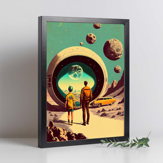 Nacnic hay infinitas posibilidades vintage extrañas 197. estampados de arte estético de pared para el diseño de dormitorio o sala de estar.-Artwork-Nacnic-Nacnic Estudio SL