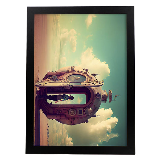 Nacnic hay infinitas posibilidades vintage extrañas 219. estampados de arte de pared estético para el diseño de dormitorio o sala de estar.-Artwork-Nacnic-A4-Sin marco-Nacnic Estudio SL