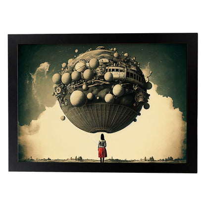 Nacnic hay infinitas posibilidades vintage extrañas 260. estampados de arte estético de pared para el diseño de dormitorio o sala de estar.-Artwork-Nacnic-A4-Sin marco-Nacnic Estudio SL