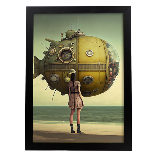 Nacnic hay infinitas posibilidades vintage extrañas 29. estampados de arte de pared estético para el diseño de dormitorio o sala de estar.-Artwork-Nacnic-A4-Sin marco-Nacnic Estudio SL