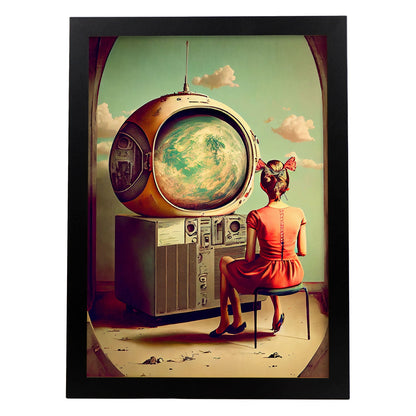 Nacnic hay infinitas posibilidades vintage extrañas 45. estampados de arte de pared estético para el diseño de dormitorio o sala de estar.-Artwork-Nacnic-A4-Sin marco-Nacnic Estudio SL