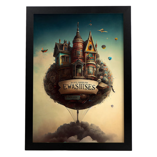 Nacnic hay infinitas posibilidades vintage extrañas 47. estampados de arte estético de pared para el diseño de dormitorio o sala de estar.-Artwork-Nacnic-A4-Sin marco-Nacnic Estudio SL