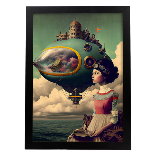 Nacnic hay infinitas posibilidades vintage extrañas 59. estampados de arte de pared estético para el diseño de dormitorio o sala de estar.-Artwork-Nacnic-A4-Sin marco-Nacnic Estudio SL