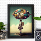 Nacnic hay infinitas posibilidades vintage extrañas 7. estampados de arte estético de pared para el diseño de dormitorio o sala de estar.-Artwork-Nacnic-Nacnic Estudio SL