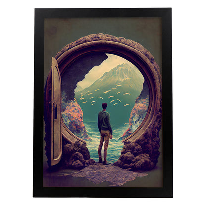 Nacnic hay infinitas posibilidades vintage extrañas 8. estampados de arte estético de pared para el diseño de dormitorio o sala de estar.-Artwork-Nacnic-A4-Sin marco-Nacnic Estudio SL