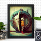 Nacnic hay infinitas posibilidades vintage extrañas 93. estampados de arte de pared estético para el diseño de dormitorio o sala de estar.-Artwork-Nacnic-Nacnic Estudio SL