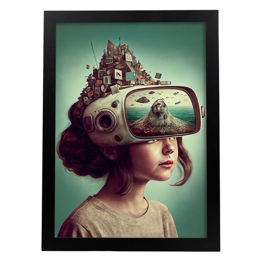 Nacnic hay infinitas posibilidades vintage rara 246. estampados de arte estético de pared para el diseño de dormitorio o sala de estar.-Artwork-Nacnic-A4-Sin marco-Nacnic Estudio SL