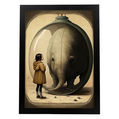 Nacnic hay infinitas posibilidades vintage raro 200. estampados de arte estético de pared para el diseño de dormitorio o sala de estar.-Artwork-Nacnic-A4-Sin marco-Nacnic Estudio SL