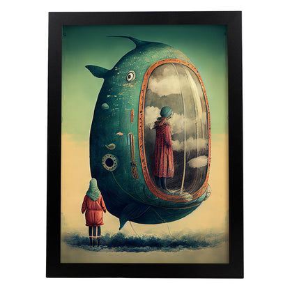 Nacnic hay infinitas posibilidades vintage raro 205. estampados de arte estético de pared para el diseño de dormitorio o sala de estar.-Artwork-Nacnic-A4-Sin marco-Nacnic Estudio SL