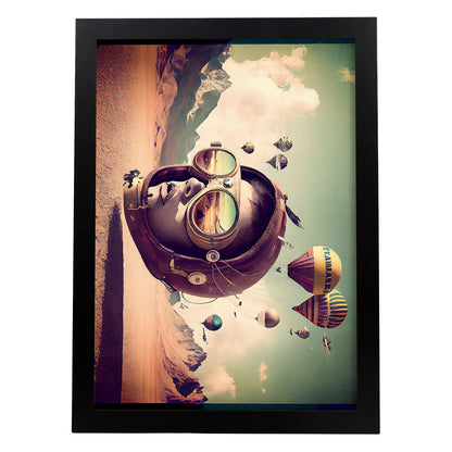 Nacnic hay infinitas posibilidades Vintage Weird 11. estampados de arte estético de pared para el diseño de dormitorio o sala de estar.-Artwork-Nacnic-A4-Sin marco-Nacnic Estudio SL