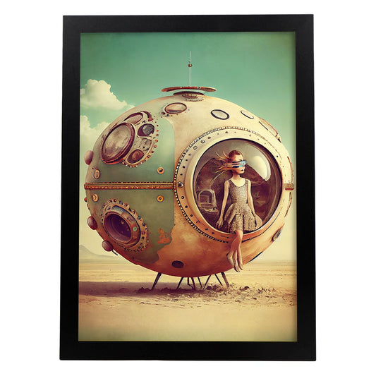 Nacnic hay infinitas posibilidades Vintage Weird 72. Impresiones de arte de pared estética para el diseño de dormitorio o sala de estar.-Artwork-Nacnic-A4-Sin marco-Nacnic Estudio SL