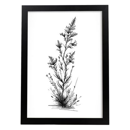 Nacnic Laminas Minimalistas de Línea de Brezo