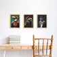 Nacnic Human Animal Duck Parrot Toucan. Estampados de arte de pared estético para el diseño de dormitorio o sala de estar-Artwork-Nacnic-Nacnic Estudio SL