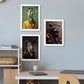 Nacnic Human Animal Giraffe RacCon Zebra. Estampados de arte de pared estético para el diseño de dormitorio o sala de estar-Artwork-Nacnic-Nacnic Estudio SL