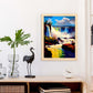 Nacnic Iguazu Falls Misiones Provincia Argentina Paintin. Estampados de arte de pared estético para el diseño de dormitorio o sala de estar.-Artwork-Nacnic-Nacnic Estudio SL