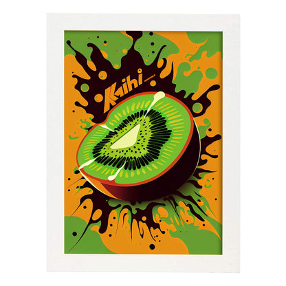 Lamina Pop Art Kiwi Nacnic