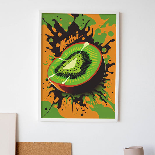 Lamina Pop Art Kiwi Nacnic