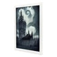 Nacnic Lámina Abadía de Westminster Decidido al estilo de T. Burton. Ilustraciones de monumentos, ciudades, paises inspiradas en arte gótico y oscuro. Diseño y Decoración de Interiores.-Artwork-Nacnic-Nacnic Estudio SL