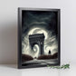 Nacnic Lámina Arco del triunfo Generoso al estilo de T. Burton. Ilustraciones de monumentos, ciudades, paises inspiradas en arte gótico y oscuro. Diseño y Decoración de Interiores.-Artwork-Nacnic-Nacnic Estudio SL