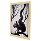 Nacnic Lámina Ardilla Dependiente estilo T. Burton. Ilustraciones y pósters de animales inspirados en el arte gótico y oscuro de Burton. Diseño y Decoración de Interiores.-Artwork-Nacnic-Nacnic Estudio SL