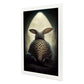 Nacnic Lámina Armadillo Generoso estilo T. Burton. Ilustraciones y pósters de animales inspirados en el arte gótico y oscuro de Burton. Diseño y Decoración de Interiores.-Artwork-Nacnic-Nacnic Estudio SL