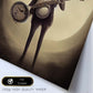 Nacnic Lámina Banjo Tolerante al estilo de T. Burton. Ilustraciones de escenas y lugares inspiradas en arte gótico y oscuro. Diseño y Decoración de Interiores.-Artwork-Nacnic-Nacnic Estudio SL