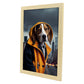 Nacnic Lámina Beagle Compasivo en estilo Fotografía a todo color. Divertidas ilustraciones realistas de animales con ropa humana. Diseño y Decoración de Interiores.-Artwork-Nacnic-Nacnic Estudio SL