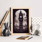 Nacnic Lámina Big Ben Empático al estilo de T. Burton. Ilustraciones de monumentos, ciudades, paises inspiradas en arte gótico y oscuro. Diseño y Decoración de Interiores.-Artwork-Nacnic-Nacnic Estudio SL