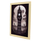 Nacnic Lámina Big Ben Empático al estilo de T. Burton. Ilustraciones de monumentos, ciudades, paises inspiradas en arte gótico y oscuro. Diseño y Decoración de Interiores.-Artwork-Nacnic-Nacnic Estudio SL