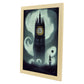 Nacnic Lámina Big Ben Energético al estilo de T. Burton. Ilustraciones de monumentos, ciudades, paises inspiradas en arte gótico y oscuro. Diseño y Decoración de Interiores.-Artwork-Nacnic-Nacnic Estudio SL