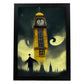 Nacnic Lámina Big Ben Generoso al estilo de T. Burton. Ilustraciones de monumentos, ciudades, paises inspiradas en arte gótico y oscuro. Diseño y Decoración de Interiores.-Artwork-Nacnic-A4-Sin marco-Nacnic Estudio SL