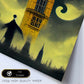 Nacnic Lámina Big Ben Generoso al estilo de T. Burton. Ilustraciones de monumentos, ciudades, paises inspiradas en arte gótico y oscuro. Diseño y Decoración de Interiores.-Artwork-Nacnic-Nacnic Estudio SL