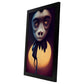 Nacnic Lámina Bonobo Dinámico estilo T. Burton. Ilustraciones y pósters de animales inspirados en el arte gótico y oscuro de Burton. Diseño y Decoración de Interiores.-Artwork-Nacnic-Nacnic Estudio SL