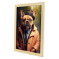 Nacnic Lámina Bulldog elegante Creativo en estilo Fotografía a todo color. Divertidas ilustraciones realistas de animales con ropa humana. Diseño y Decoración de Interiores.-Artwork-Nacnic-Nacnic Estudio SL