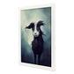 Nacnic Lámina Cabra Energético estilo T. Burton. Ilustraciones y pósters de animales inspirados en el arte gótico y oscuro de Burton. Diseño y Decoración de Interiores.-Artwork-Nacnic-Nacnic Estudio SL