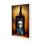 Nacnic Lámina Camarero Amistoso al estilo de T. Burton. Ilustraciones de profesiones y oficios inspiradas en arte gótico y oscuro. Diseño y Decoración de Interiores.-Artwork-Nacnic-Nacnic Estudio SL
