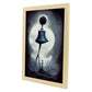 Nacnic Lámina Campana con piernas Curioso al estilo de T. Burton. Ilustraciones de escenas y lugares inspiradas en arte gótico y oscuro. Diseño y Decoración de Interiores.-Artwork-Nacnic-Nacnic Estudio SL
