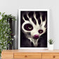 Nacnic Lámina Cara Civeta Responsable estilo T. Burton. Ilustraciones y pósters de animales inspirados en el arte gótico y oscuro de Burton. Diseño y Decoración de Interiores.-Artwork-Nacnic-Nacnic Estudio SL