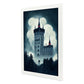 Nacnic Lámina Castillo Neuschwanstein Imaginativo al estilo de T. Burton. Ilustraciones de monumentos, ciudades, paises inspiradas en arte gótico y oscuro. Diseño y Decoración de Interiores.-Artwork-Nacnic-Nacnic Estudio SL