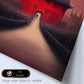 Nacnic Lámina Ciudad Prohibida Amable al estilo de T. Burton. Ilustraciones de monumentos, ciudades, paises inspiradas en arte gótico y oscuro. Diseño y Decoración de Interiores.-Artwork-Nacnic-Nacnic Estudio SL