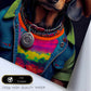 Nacnic Lámina Dachshund Compasivo en estilo Fotografía a todo color. Divertidas ilustraciones realistas de animales con ropa humana. Diseño y Decoración de Interiores.-Artwork-Nacnic-Nacnic Estudio SL