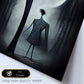 Nacnic Lámina Diseñador Generoso al estilo de T. Burton. Ilustraciones de profesiones y oficios inspiradas en arte gótico y oscuro. Diseño y Decoración de Interiores.-Artwork-Nacnic-Nacnic Estudio SL