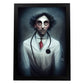 Nacnic Lámina Doctor Racional al estilo de T. Burton. Ilustraciones de profesiones y oficios inspiradas en arte gótico y oscuro. Diseño y Decoración de Interiores.-Artwork-Nacnic-A4-Sin marco-Nacnic Estudio SL