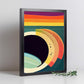 Nacnic Lámina en Estilo Abstracto colores Frecuencia. Llamativas y modernas Ilustraciones artísticas a todo color para el Diseño y Decoración de Interiores.-Artwork-Nacnic-Nacnic Estudio SL