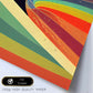Nacnic Lámina en Estilo Abstracto Curvatura. Llamativas y modernas Ilustraciones artísticas a todo color para el Diseño y Decoración de Interiores.-Artwork-Nacnic-Nacnic Estudio SL