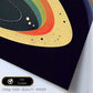 Nacnic Lámina en Estilo Abstracto futuro Órbita. Llamativas y modernas Ilustraciones artísticas a todo color para el Diseño y Decoración de Interiores.-Artwork-Nacnic-Nacnic Estudio SL