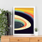 Nacnic Lámina en Estilo Abstracto futuro Órbita. Llamativas y modernas Ilustraciones artísticas a todo color para el Diseño y Decoración de Interiores.-Artwork-Nacnic-Nacnic Estudio SL