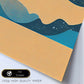 Nacnic Lámina en Estilo Abstracto Ola. Llamativas y modernas Ilustraciones artísticas a todo color para el Diseño y Decoración de Interiores.-Artwork-Nacnic-Nacnic Estudio SL